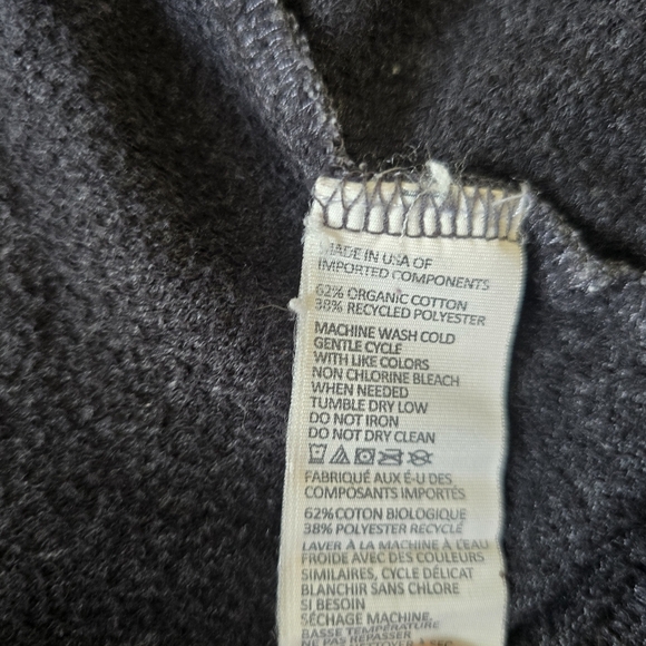 PrAna open front sweatshirt size medium - Picture 8 of 8